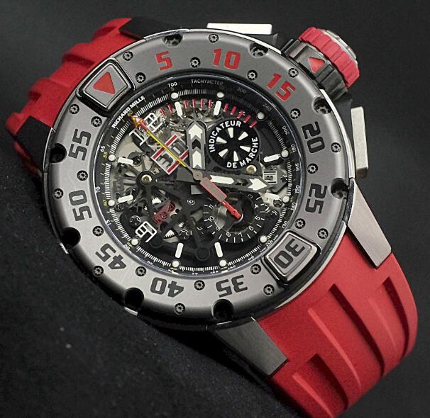 Richard Mille Replica Watch RM 032 Diver Titanium 532.45.91